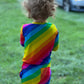 Rainbow Stripe Long Sleeve PJ Set