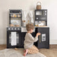 Tiny Land® Trendy Black Style Play Kitchen