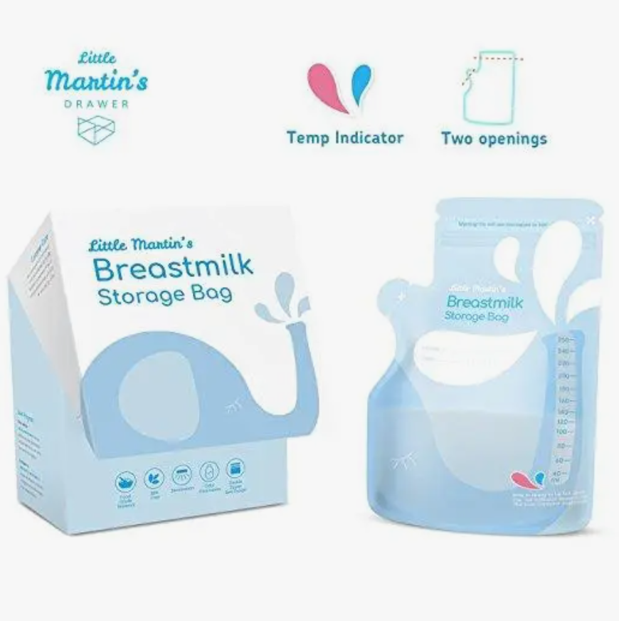 Little Martin's Drawer - Disposable Milk Storage Bags - 60 Count