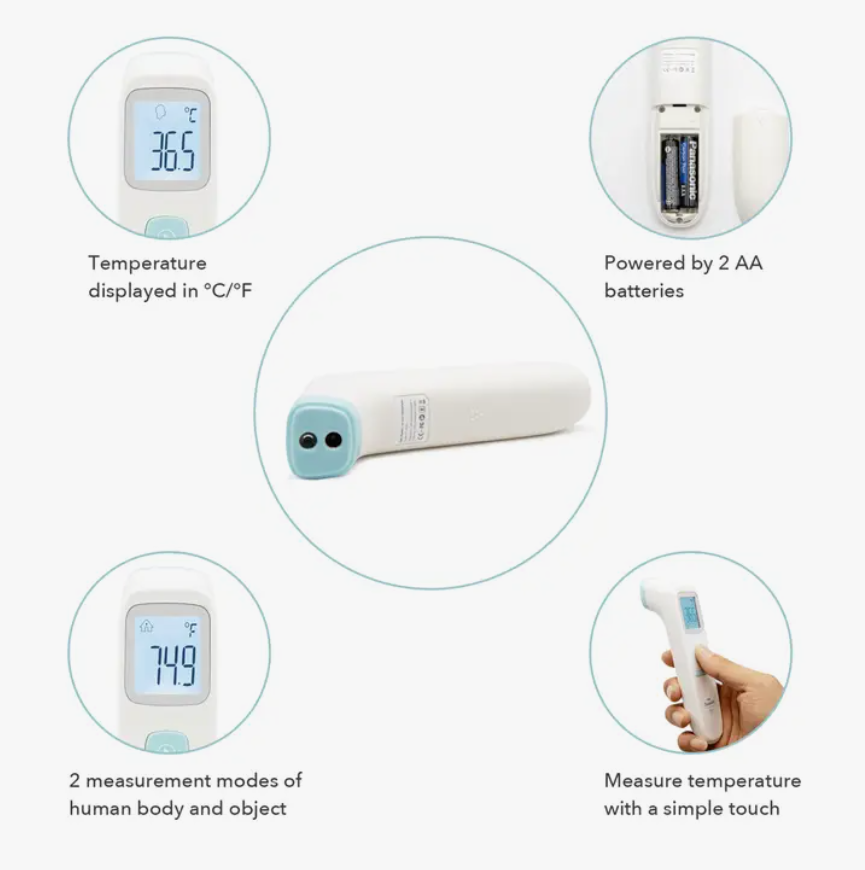 Little Martin's Drawer - Touch Free Infrared Forehead Thermometer