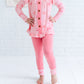 Carmen Bamboo Long Sleeve Peplum + Legging Set