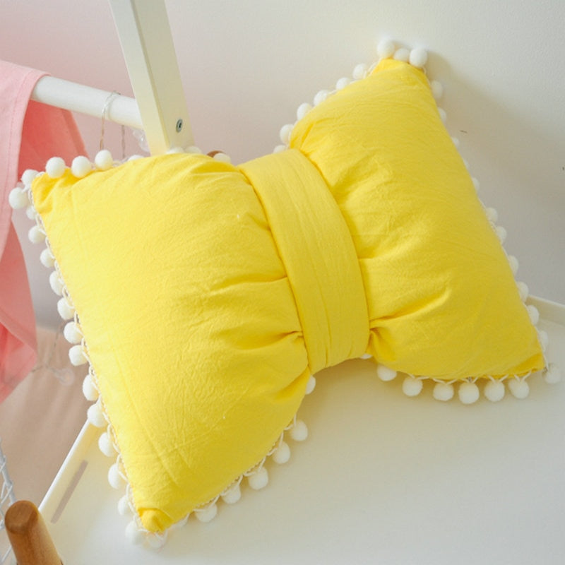 Bow Shaped Decorative Pillows