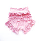 Lillian Pink Bamboo Ruffle Bummies