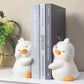 Adorable Duck Book Ends