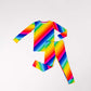 Rainbow Stripe Long Sleeve PJ Set