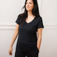 Signature Solids Women's Lounge V-Neck