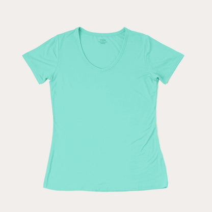 Signature Solids Women's Lounge V-Neck