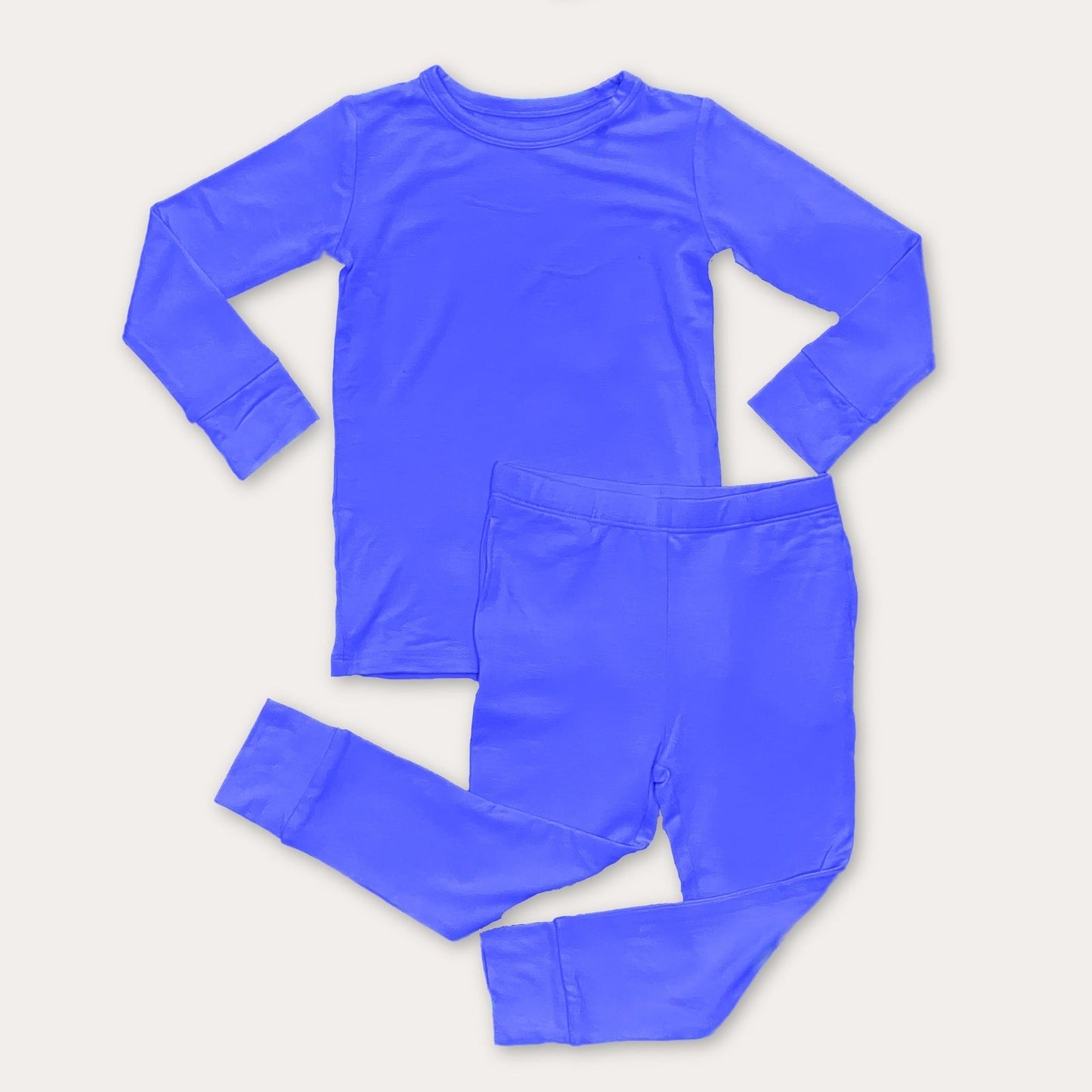 Signature Solids Long Sleeve PJ Set