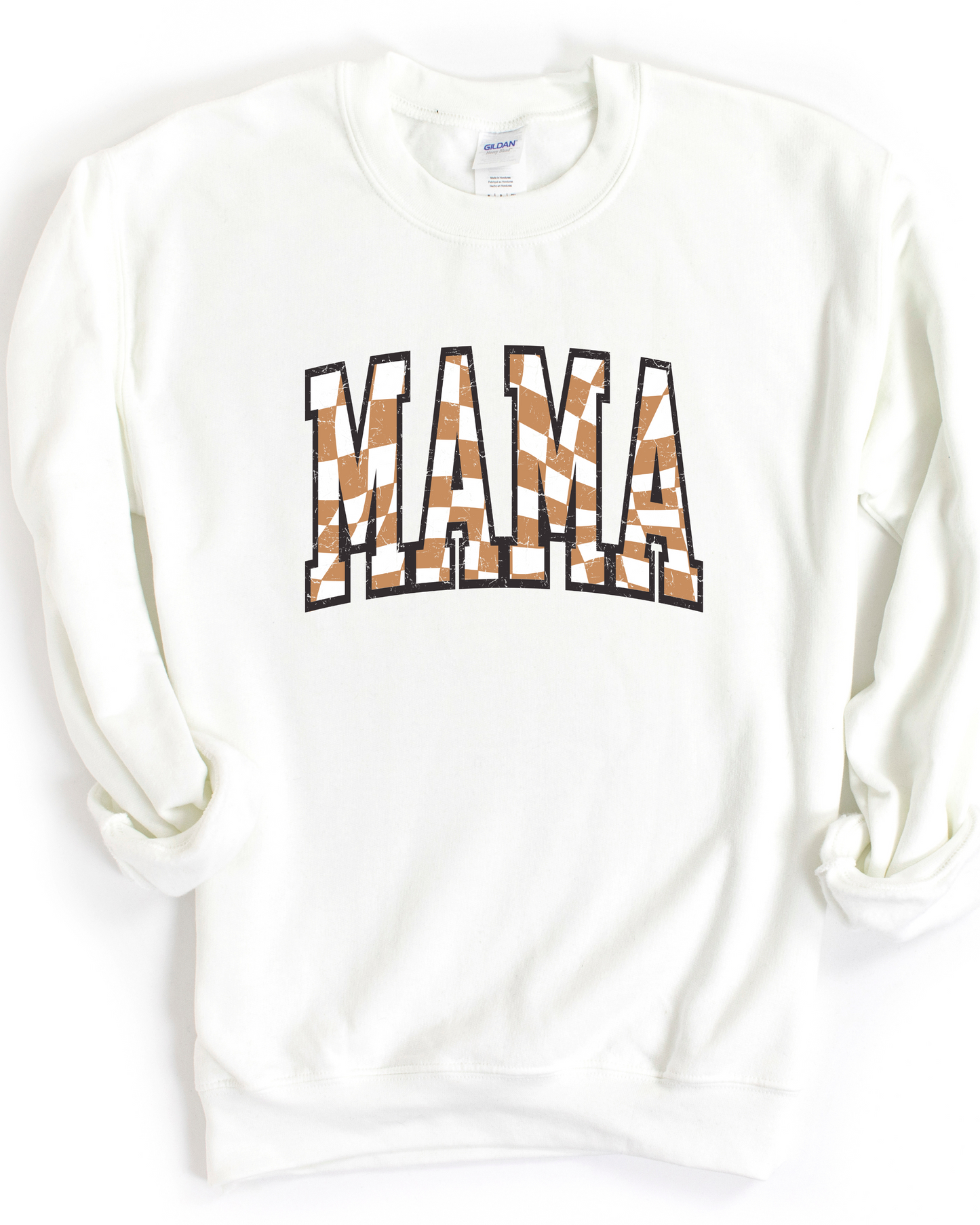 MAMA CHECK SWEATSHIRT